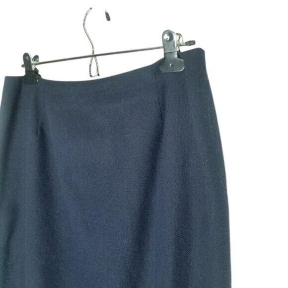 Woven Maxi Skirt With Fringe Hem & Ethnic Pattern Design Size 10 Polyester & Woo - Picture 9 of 9